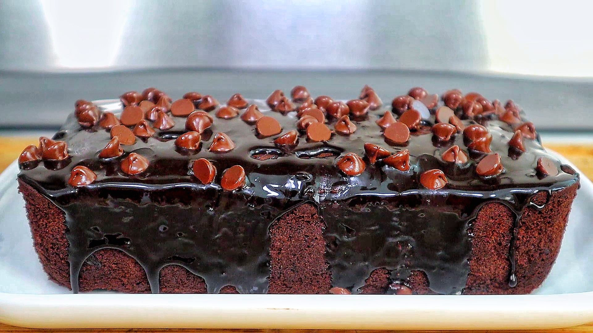 Hot Fudge Brownie Bread