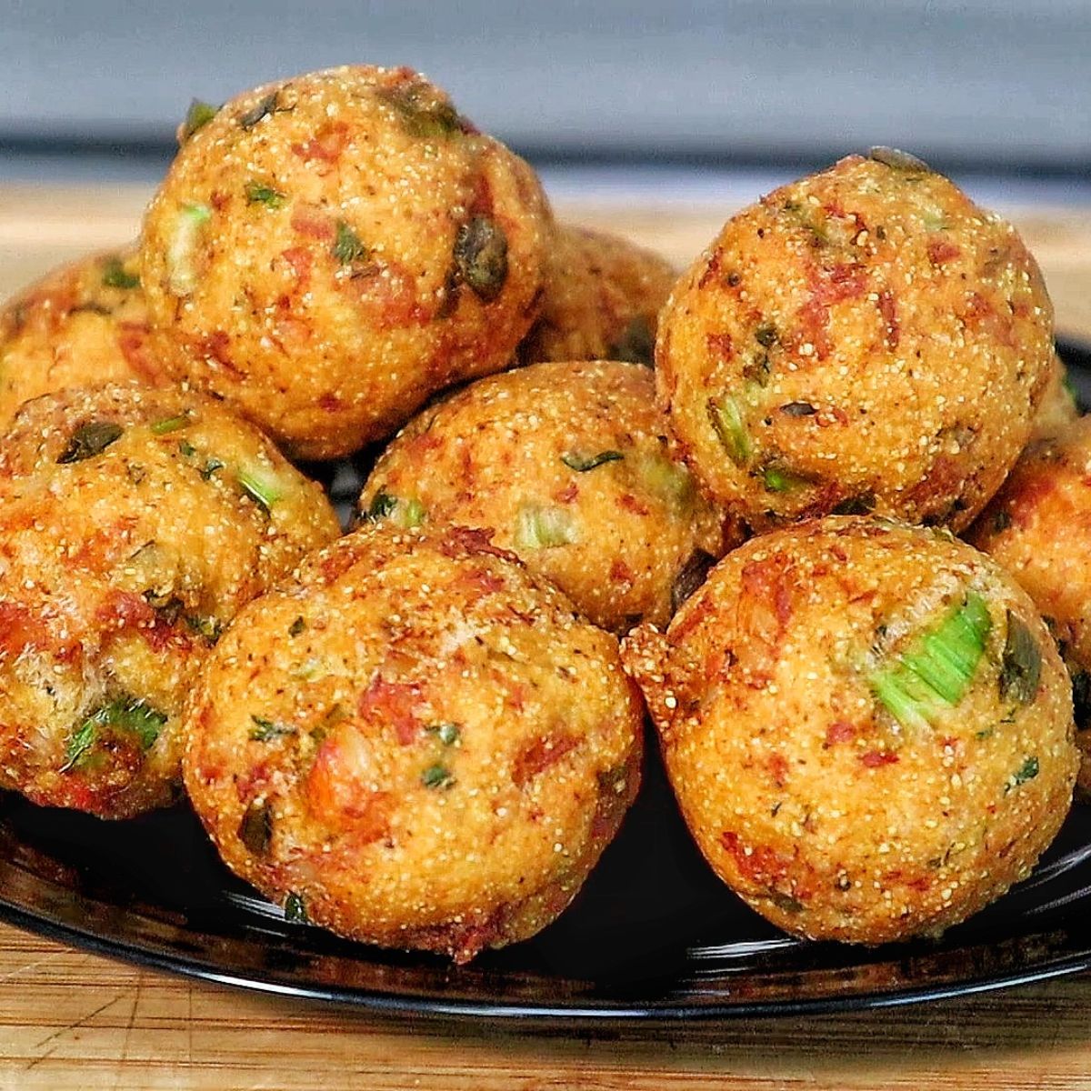 Shrimp Stuffed Hush Puppies