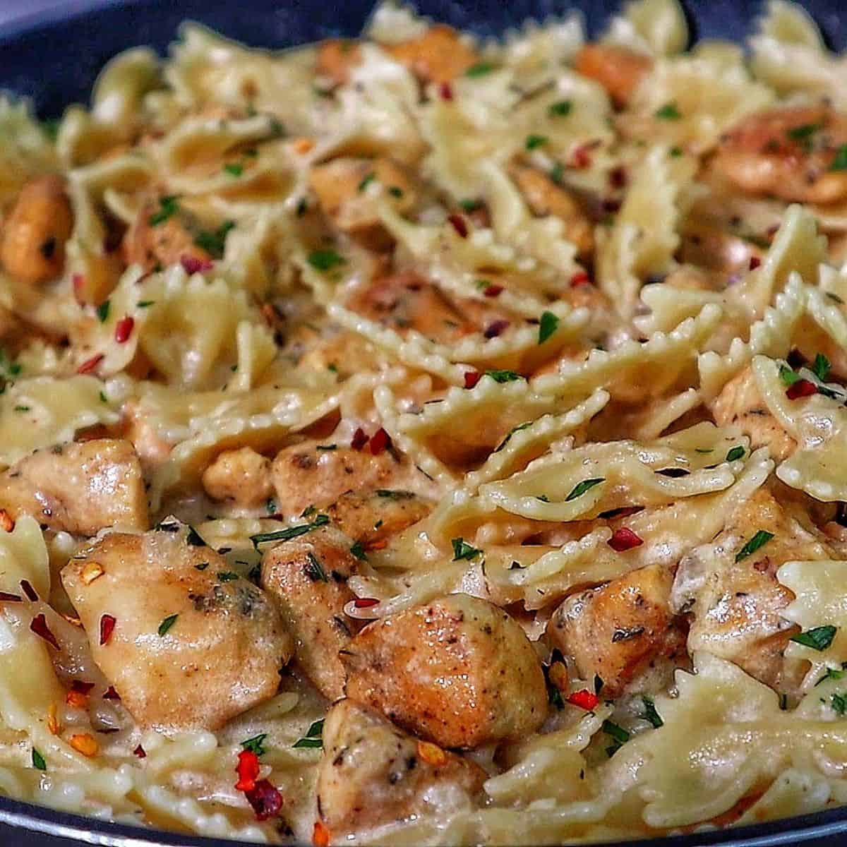White Cheddar Chicken Pasta