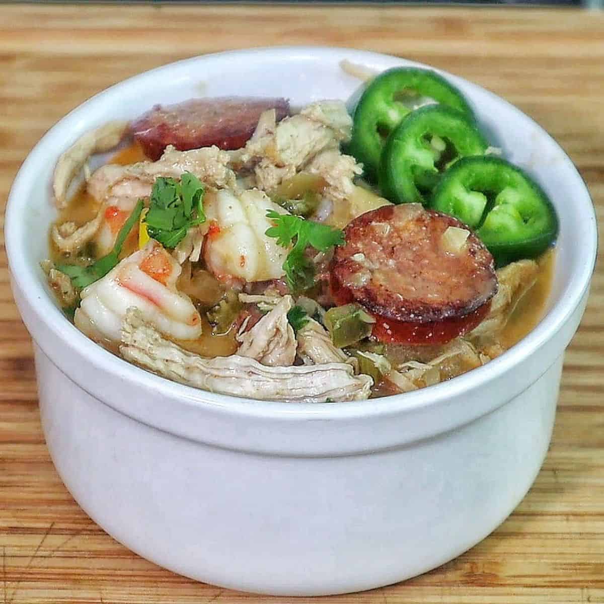 Cajun White Chicken Chili