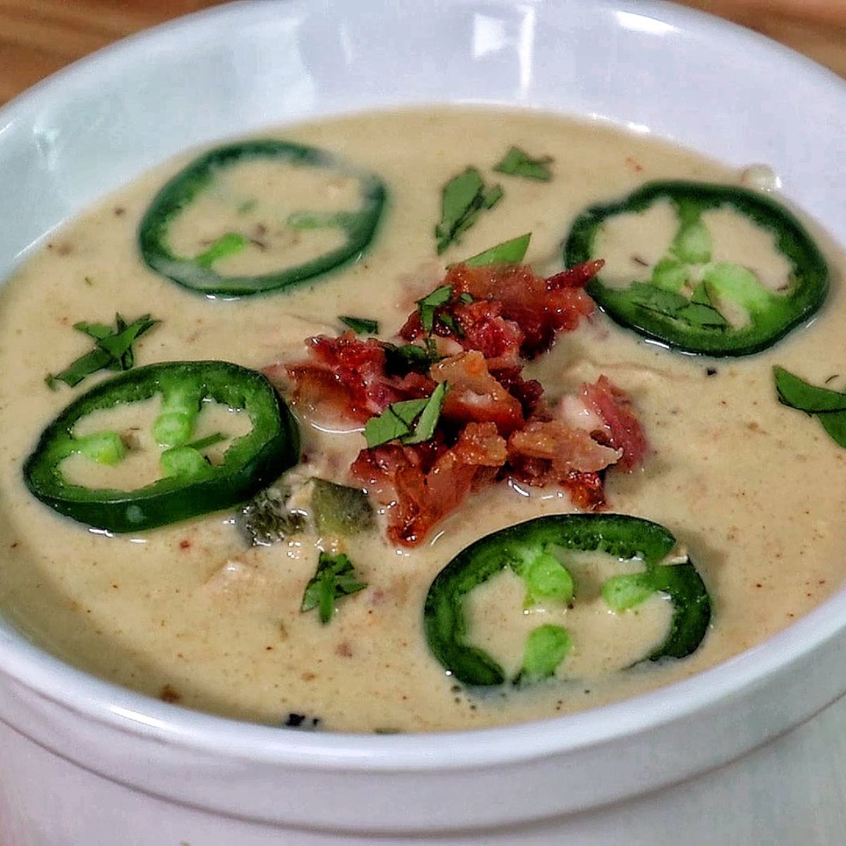 Jalapeno Popper Chicken Soup