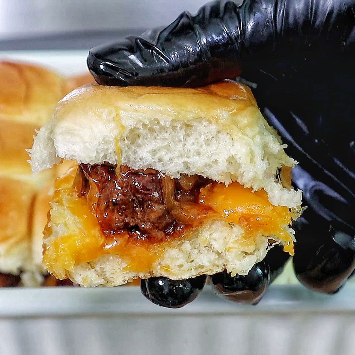 Sweet & Spicy Meatball Sliders