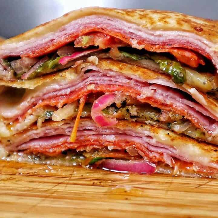 Italian Sub Kit Italian Sub Wrap (Low-Carb) - I JUST COOK A LOT