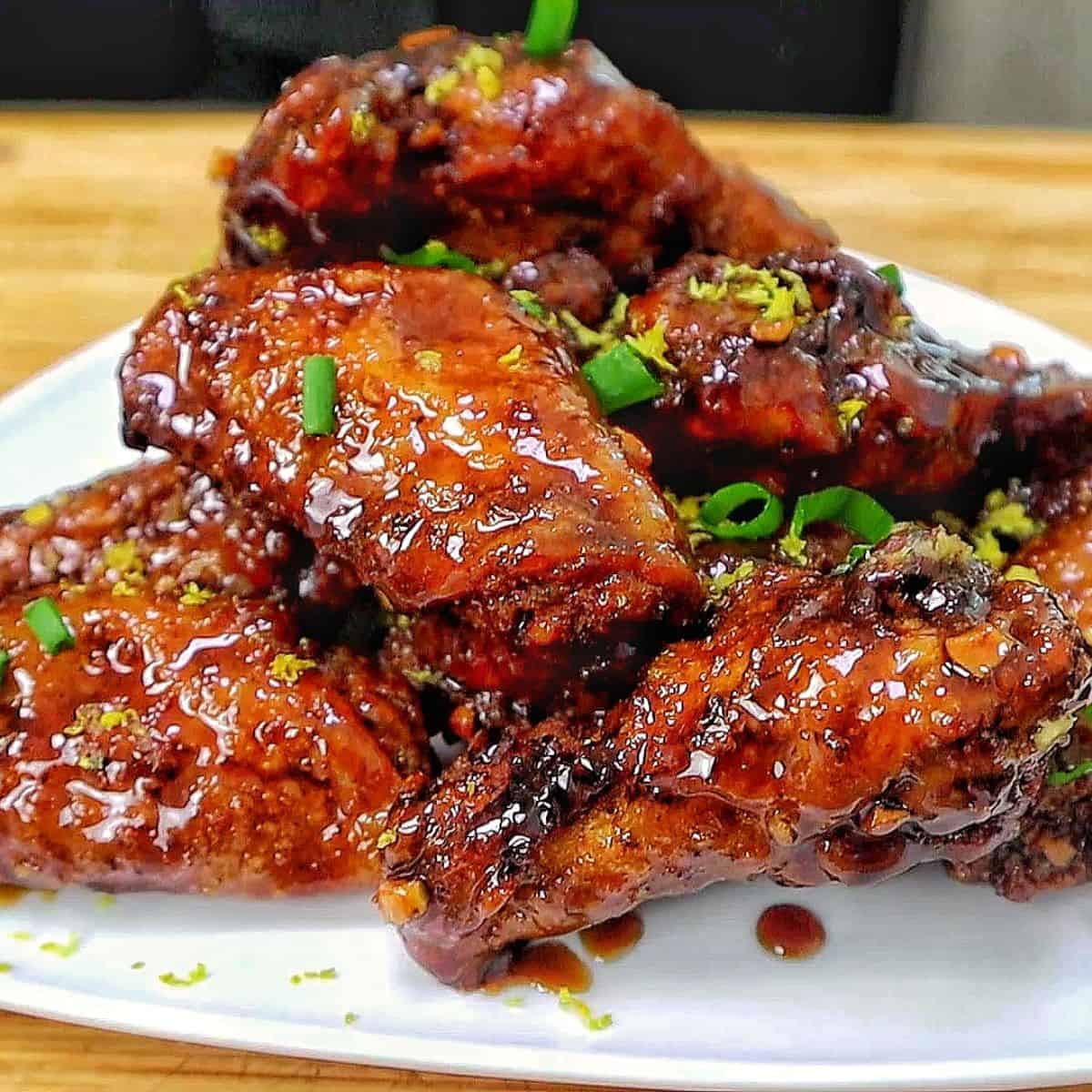 Garlic Soy Chicken Wings