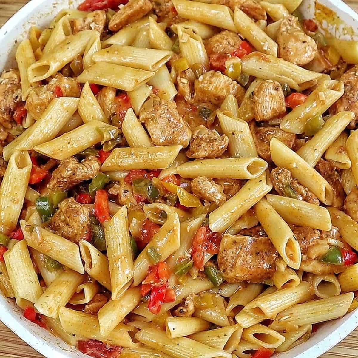 Chicken Fajita Pasta