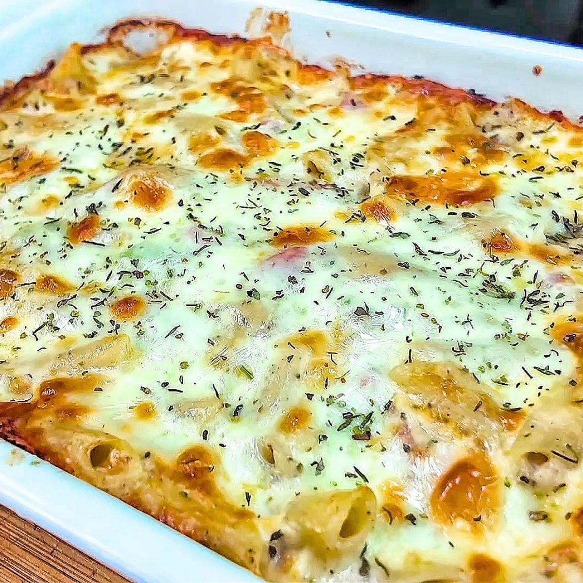 Italian Grinder Pasta Bake (Creamy, Cheesy & Easy!)